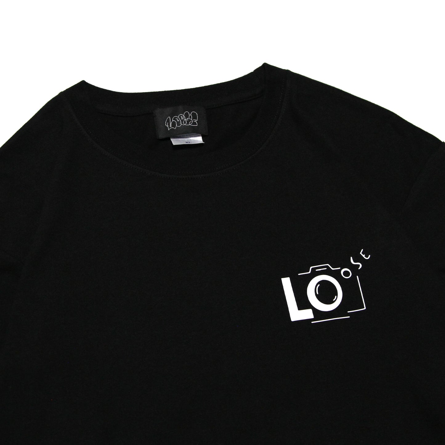 LOOSE - Kazuma Feeble In Photo Long Sleeve T-Shirt/Black