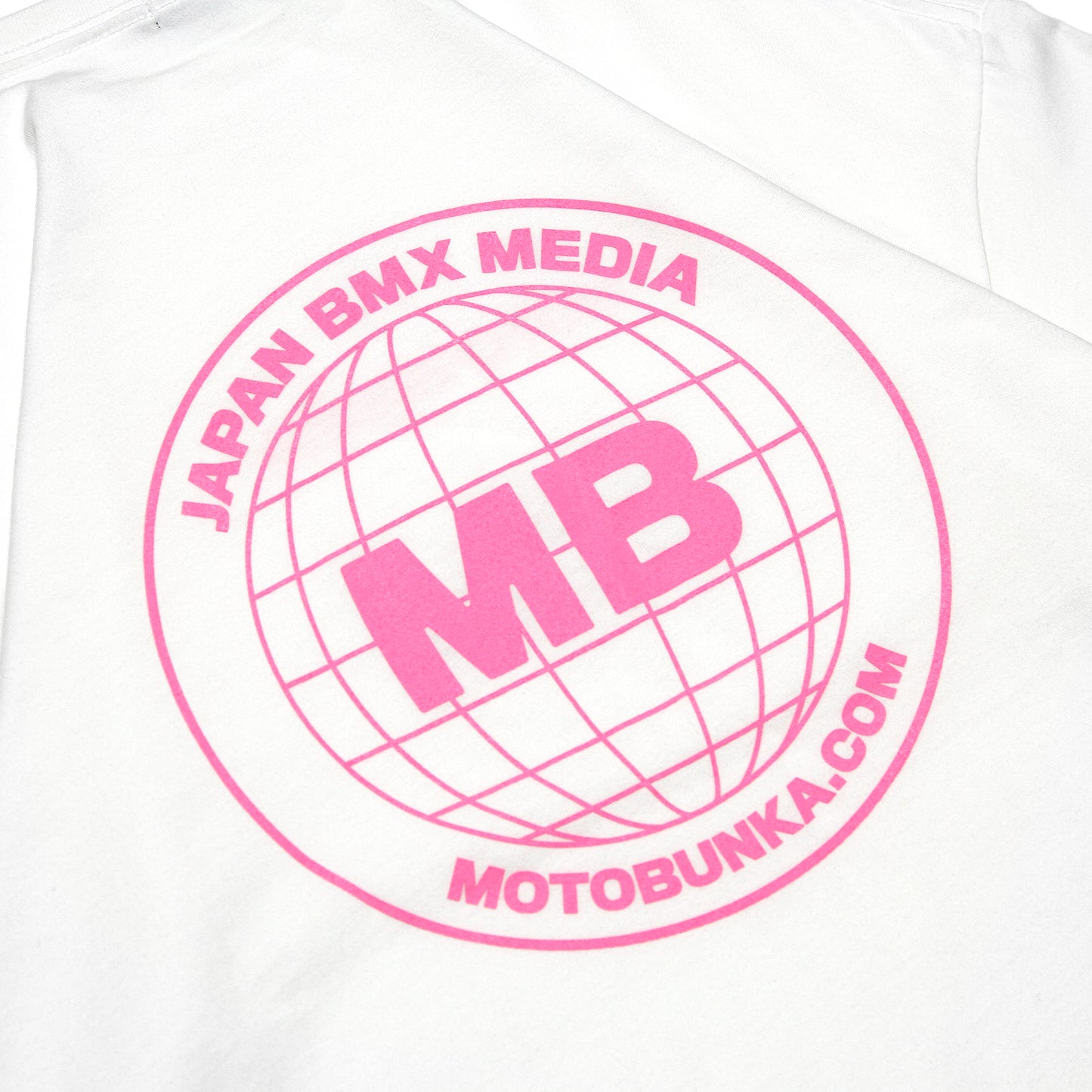 MOTO-BUNKA - 23 JBM T-Shirt/White-Pink