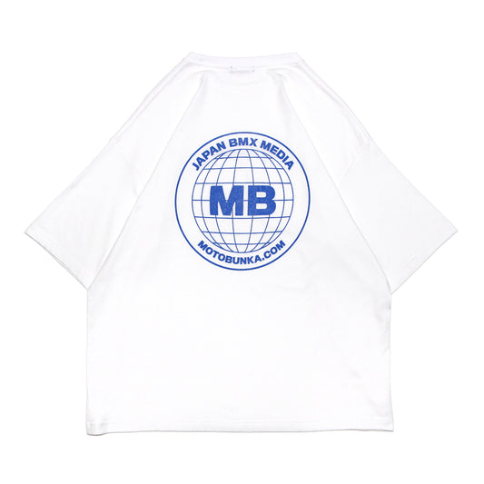 MOTO-BUNKA - JBM 23 T-Shirt/White-Blue