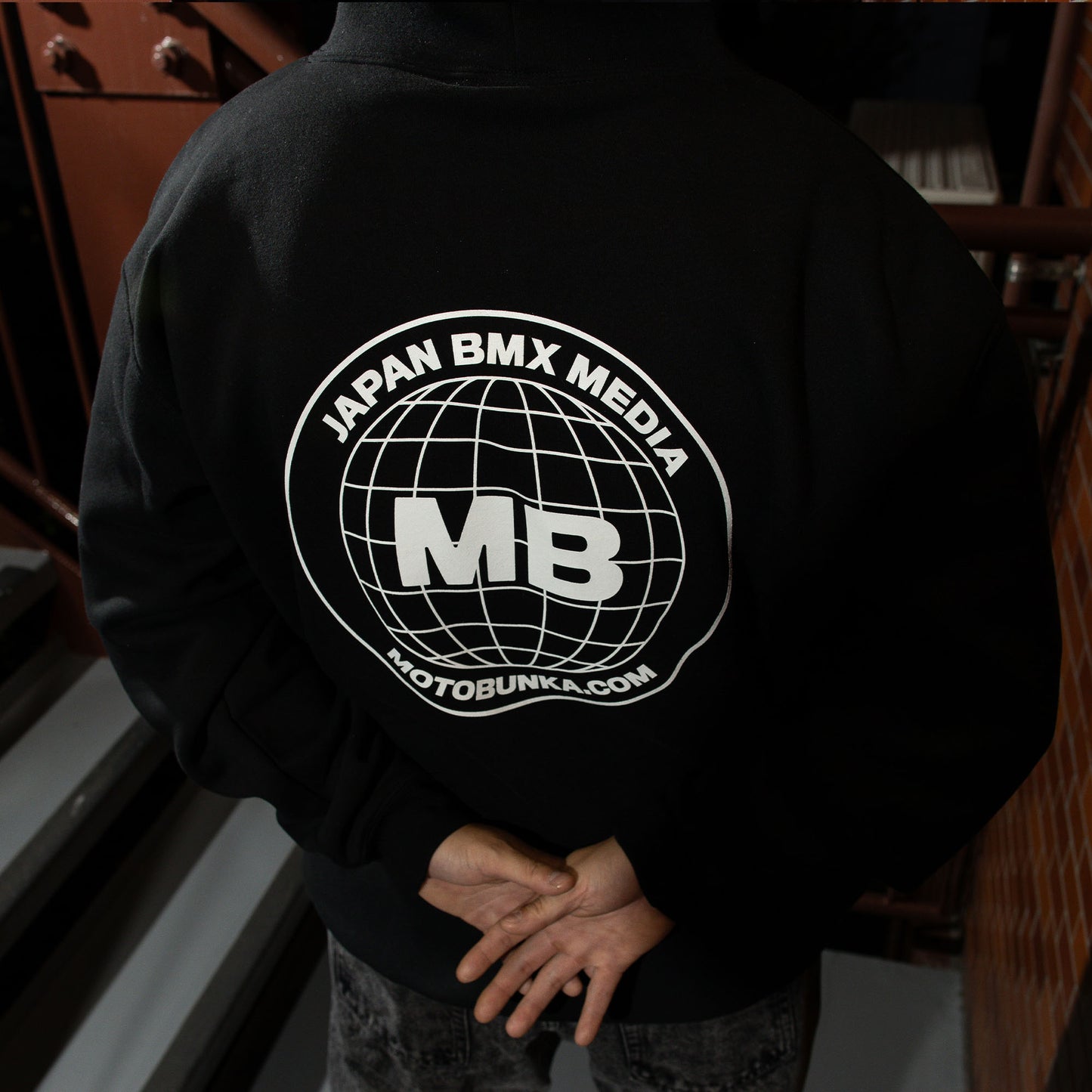 MOTO-BUNKA - 24 JBM Hoodie/Black-White