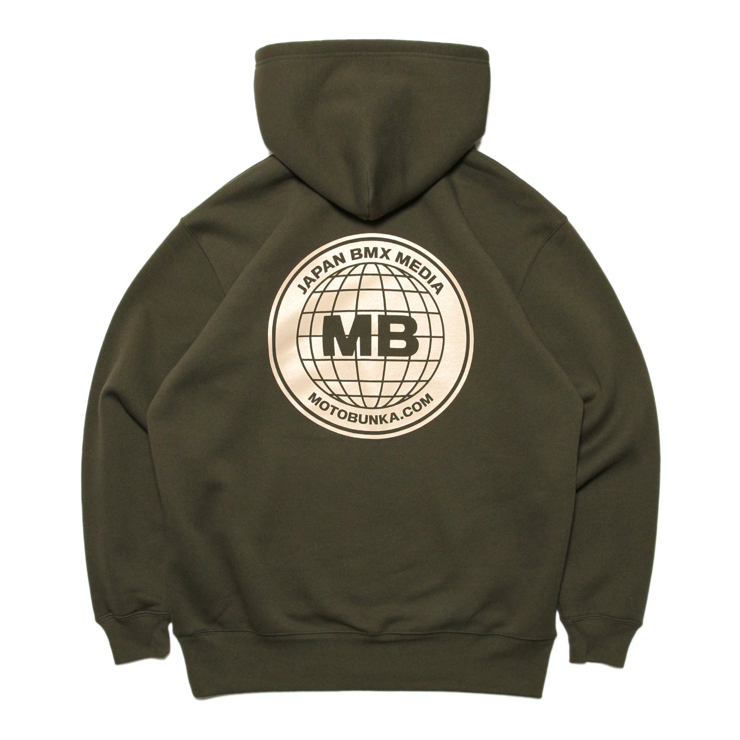 MOTO-BUNKA - 24 JBM Hoodie/Olive-Cream