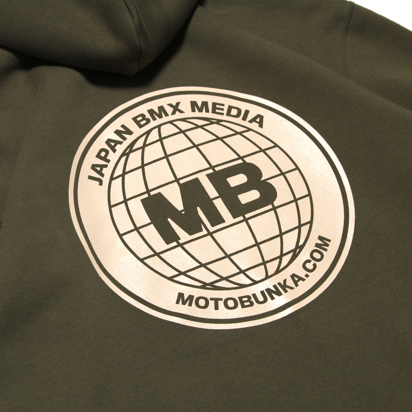 MOTO-BUNKA - 24 JBM Hoodie/Olive-Cream