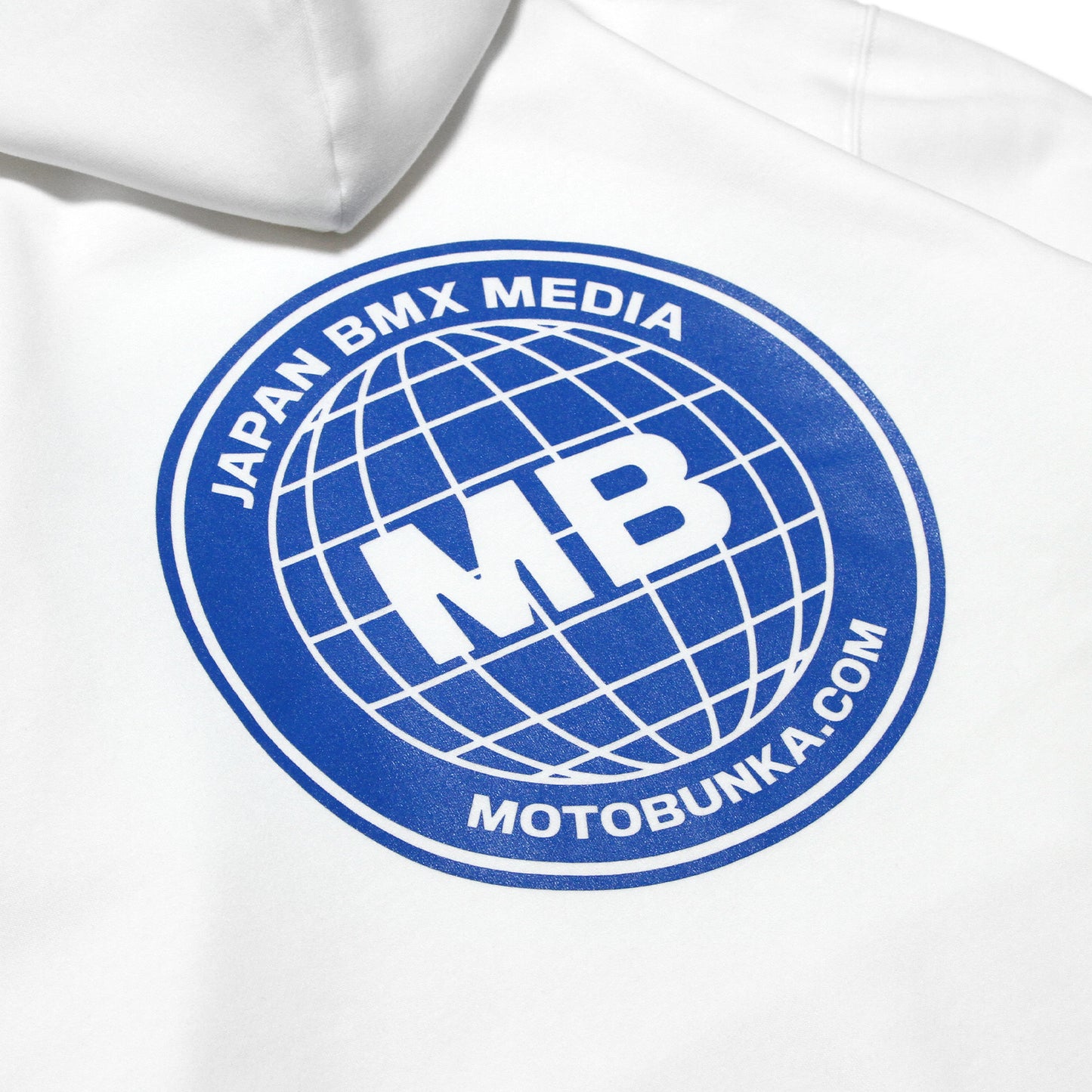 MOTO-BUNKA - 24 JBM Hoodie/White-Blue