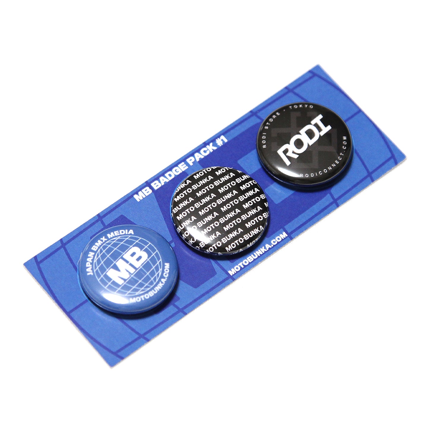 MOTO-BUNKA - Badge Pack