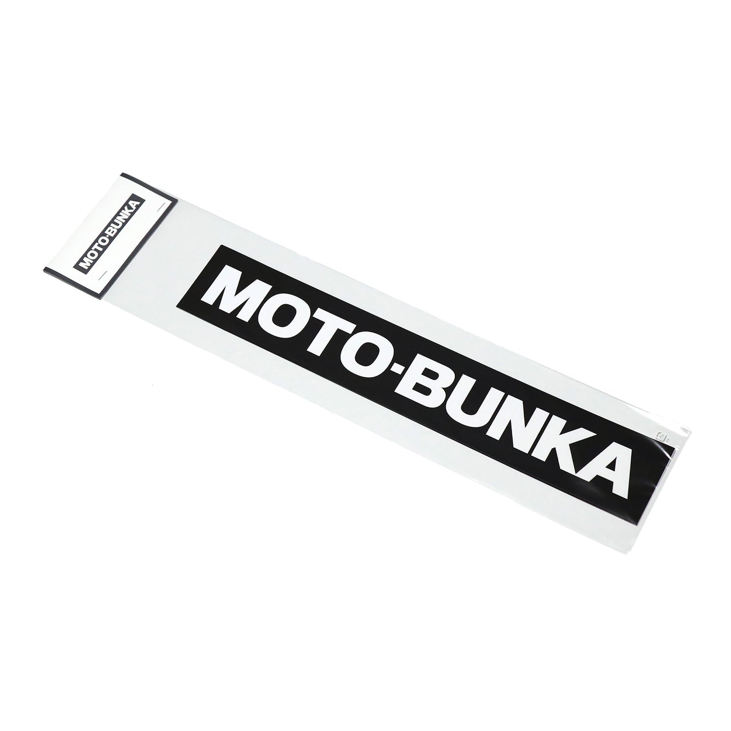 MOTO-BUNKA - Big Text Logo Sticker