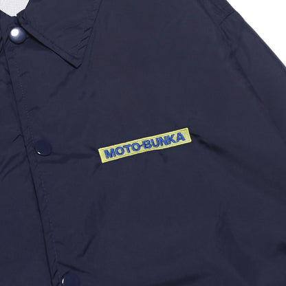 MOTO-BUNKA - Box Logo JBM Coach Jacket/Navy