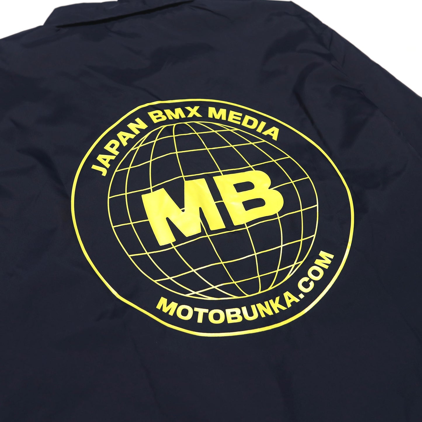 MOTO-BUNKA - Box Logo JBM Coach Jacket/Navy