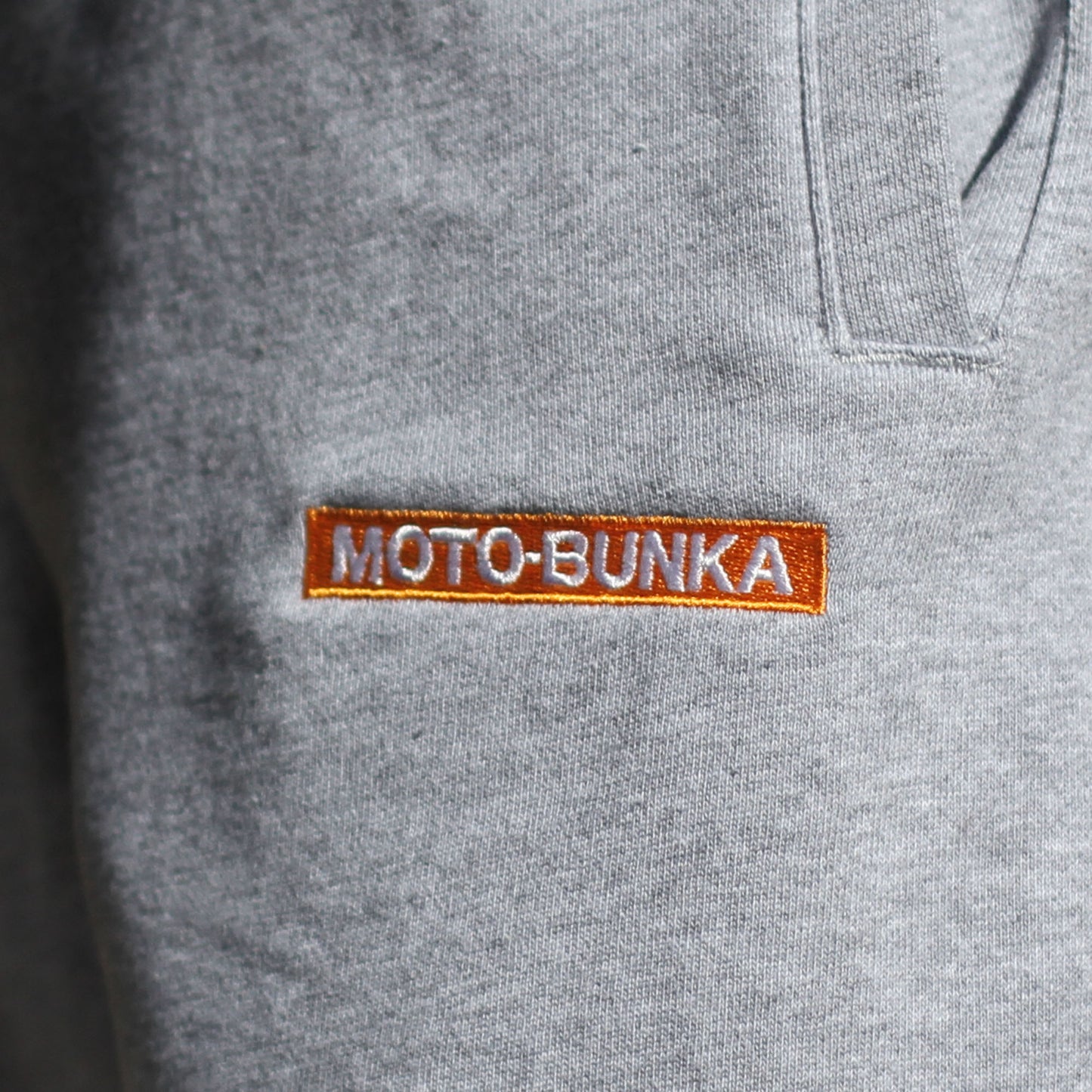 MOTO-BUNKA - Box Logo Sweatpants/Grey