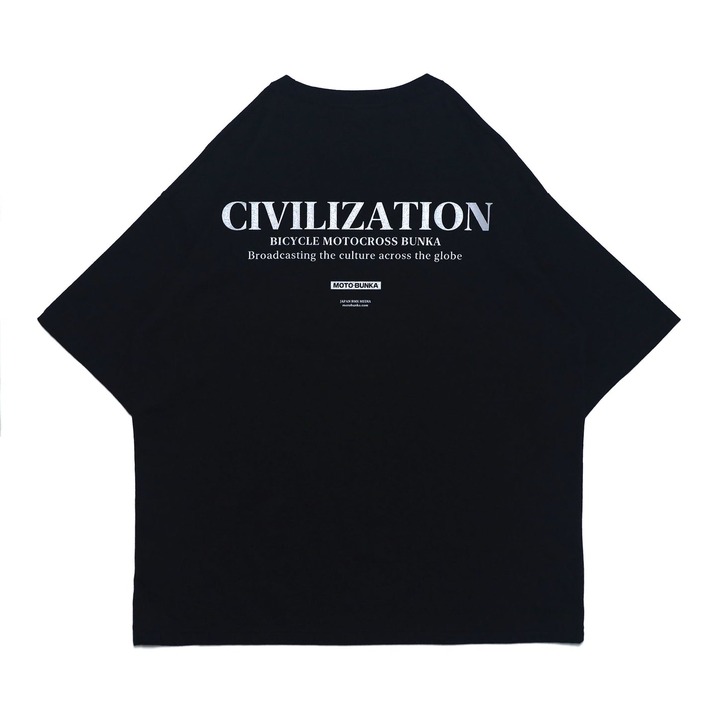 MOTO-BUNKA - Civilization T-Shirt/Black