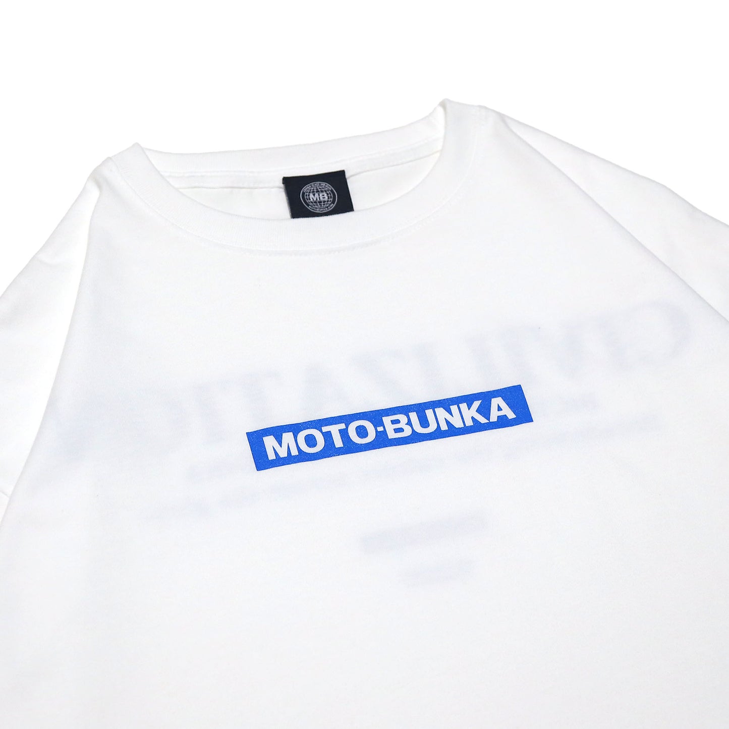 MOTO-BUNKA - Civilization T-Shirt/White