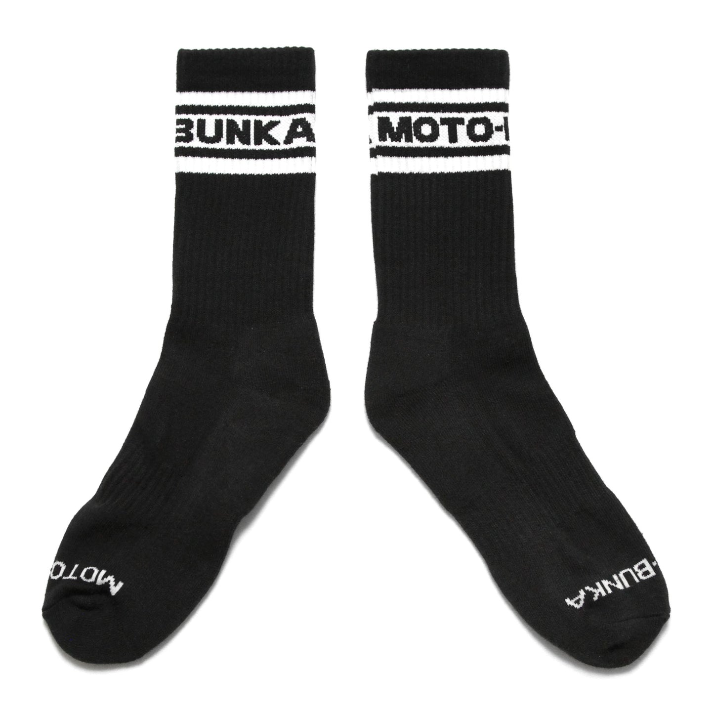 MOTO-BUNKA - Classic Logo Premium Socks/Black