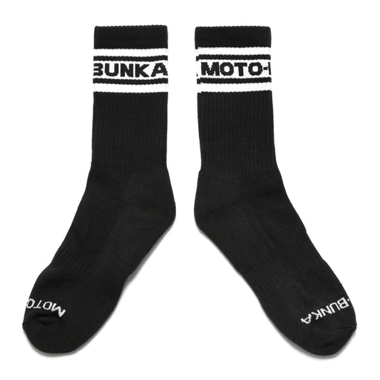 MOTO-BUNKA - Classic Logo Premium Socks/Black