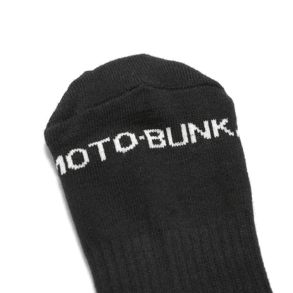 MOTO-BUNKA - Classic Logo Premium Socks/Black