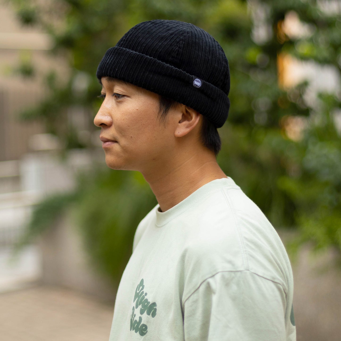 MOTO-BUNKA - Corduroy Roll Cap/Black