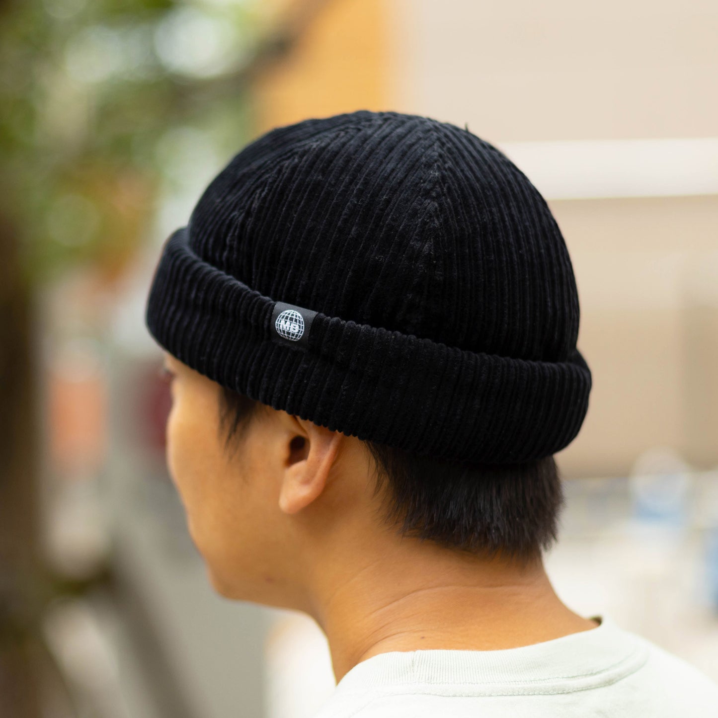 MOTO-BUNKA - Corduroy Roll Cap/Black