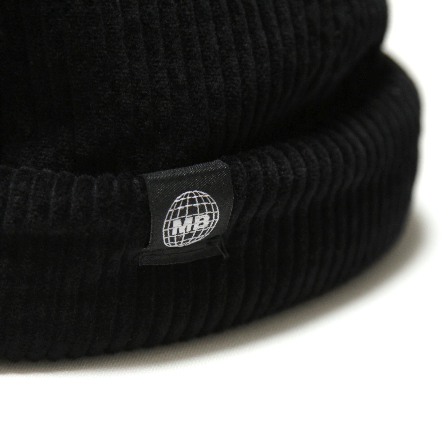 MOTO-BUNKA - Corduroy Roll Cap/Black