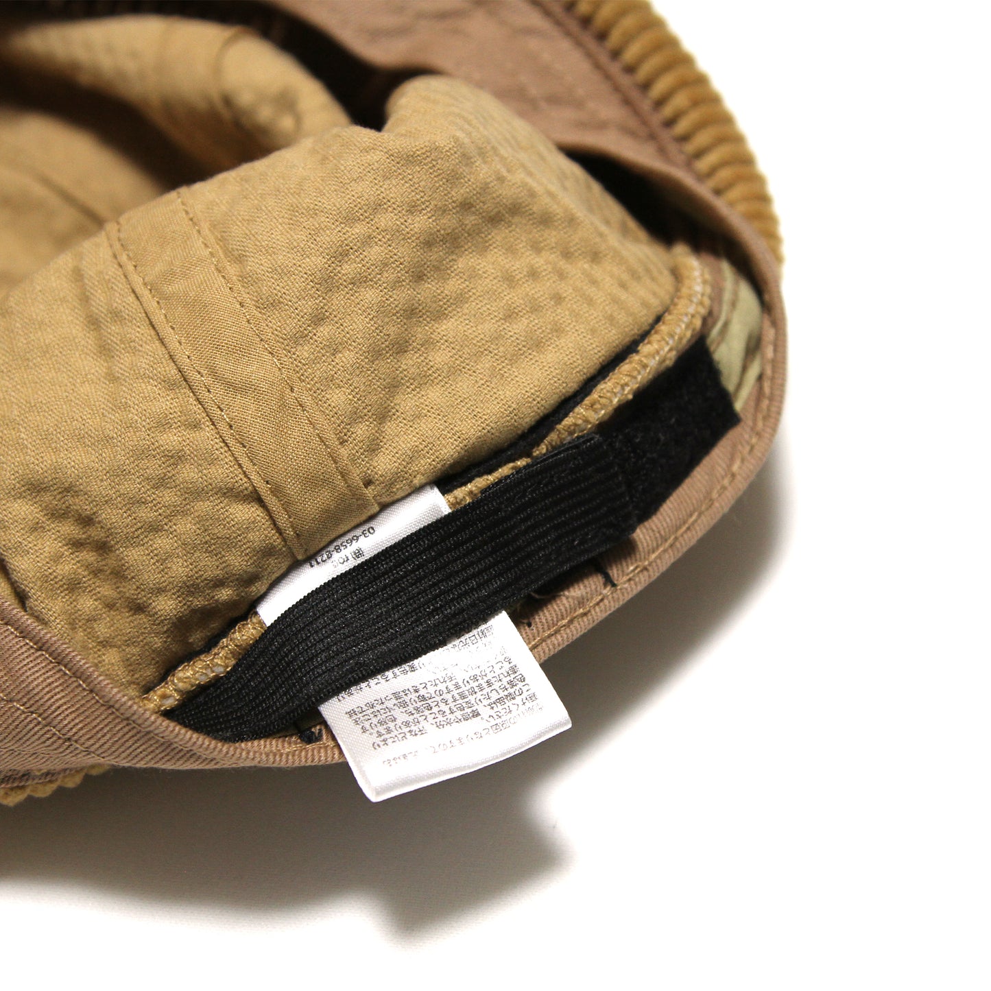 MOTO-BUNKA - Corduroy Roll Cap/Camel