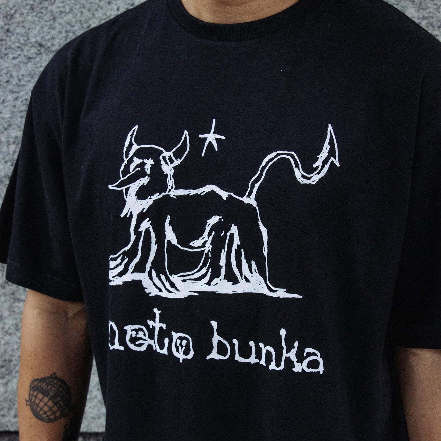 MOTO-BUNKA - Devil Dance T-Shirt/Black & MOTO文化通信 Vol.3.5 Set