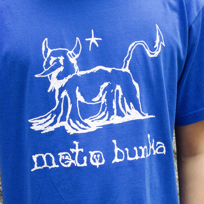 MOTO-BUNKA - Devil Dance T-Shirt/Blue & MOTO文化通信 Vol.3.5 Set