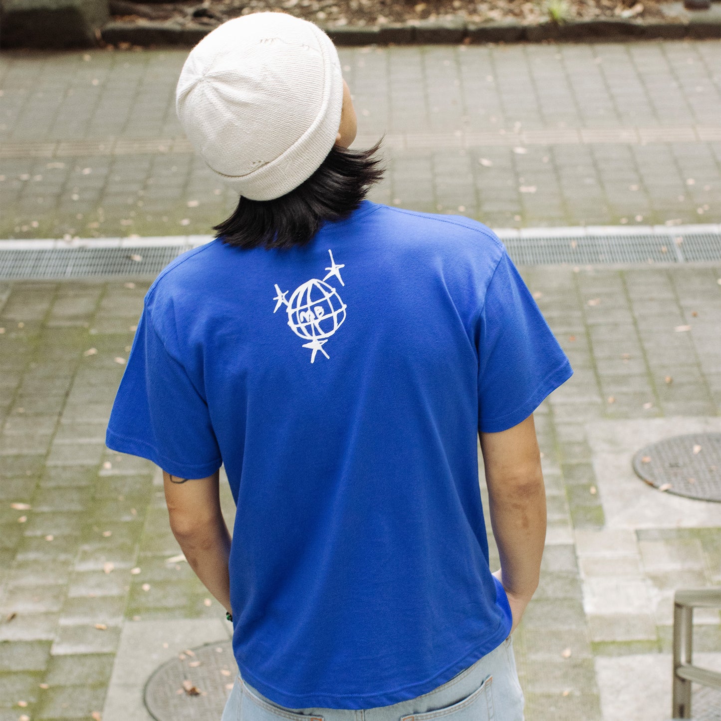 MOTO-BUNKA - Devil Dance T-Shirt/Blue & MOTO文化通信 Vol.3.5 Set