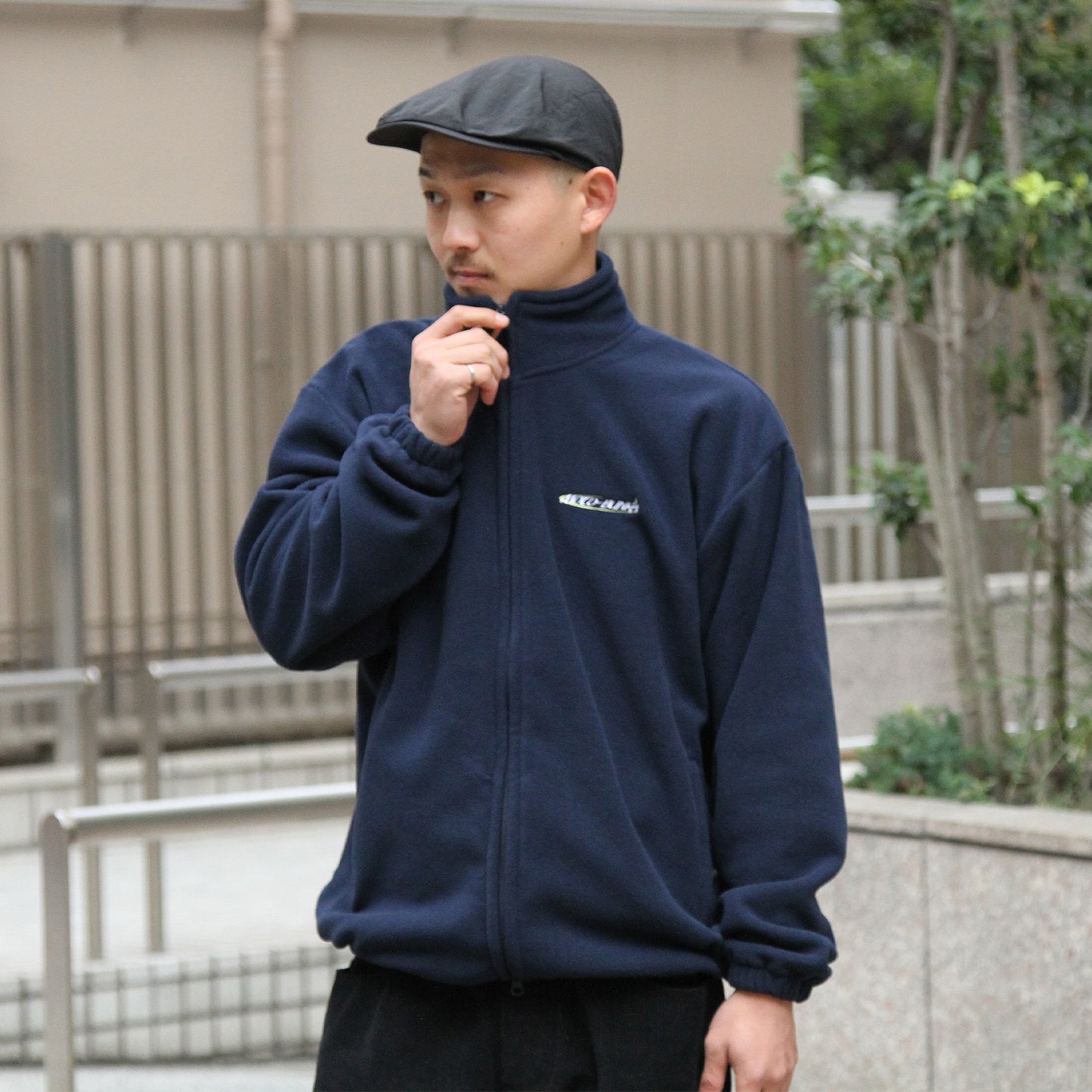 MOTO-BUNKA - Ease Fleece Jacket/Navy