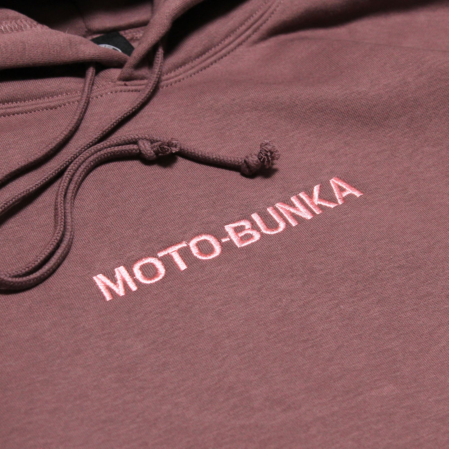 MOTO-BUNKA - Embroidery JBM Hoodie/Misty Pink