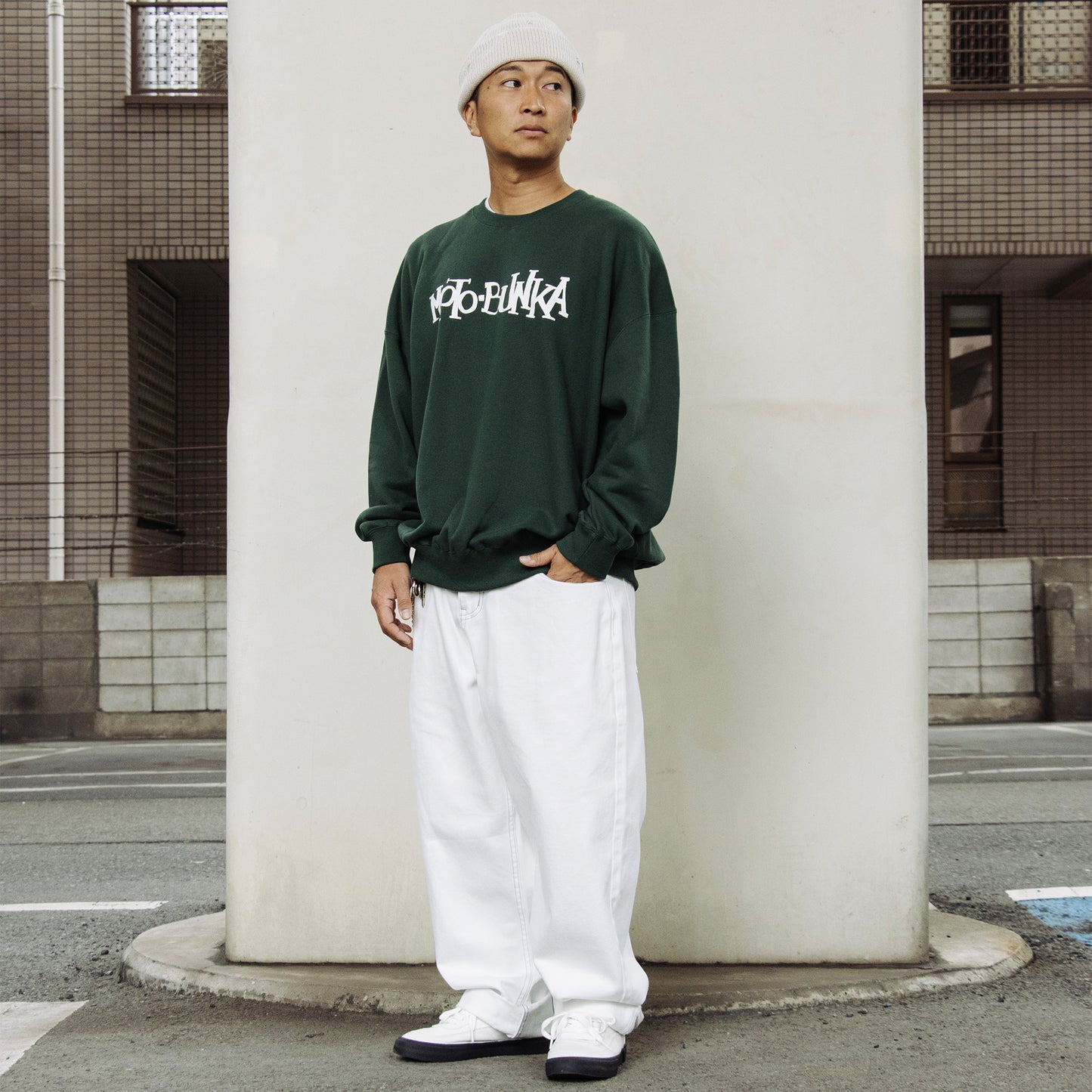 MOTO-BUNKA - Explosion Sweatshirt/Green