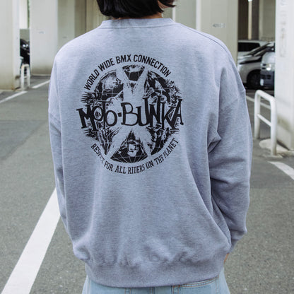 MOTO-BUNKA - Explosion Sweatshirt/Grey