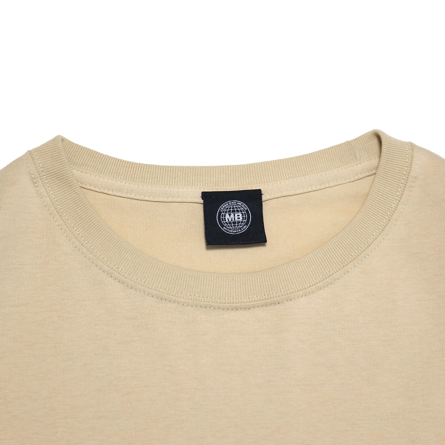 MOTO-BUNKA - FRKO Emblem T-Shirt/Beige