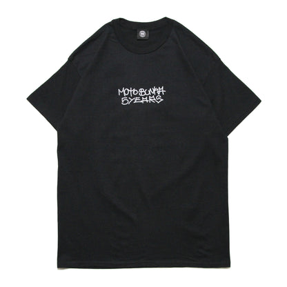 MOTO-BUNKA - Five Year Anniversary T-Shirt/Black