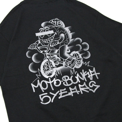 MOTO-BUNKA - Five Year Anniversary T-Shirt/Black