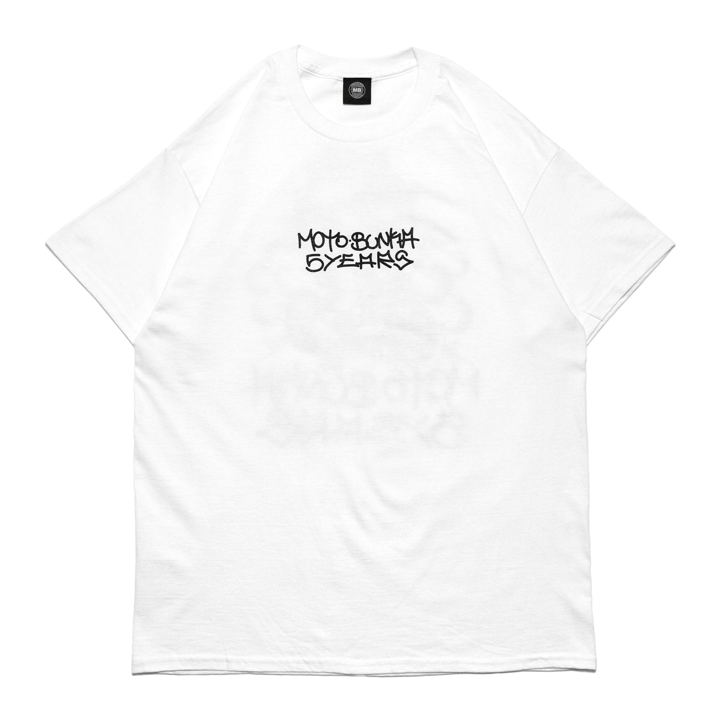 MOTO-BUNKA - Five Year Anniversary T-Shirt/White