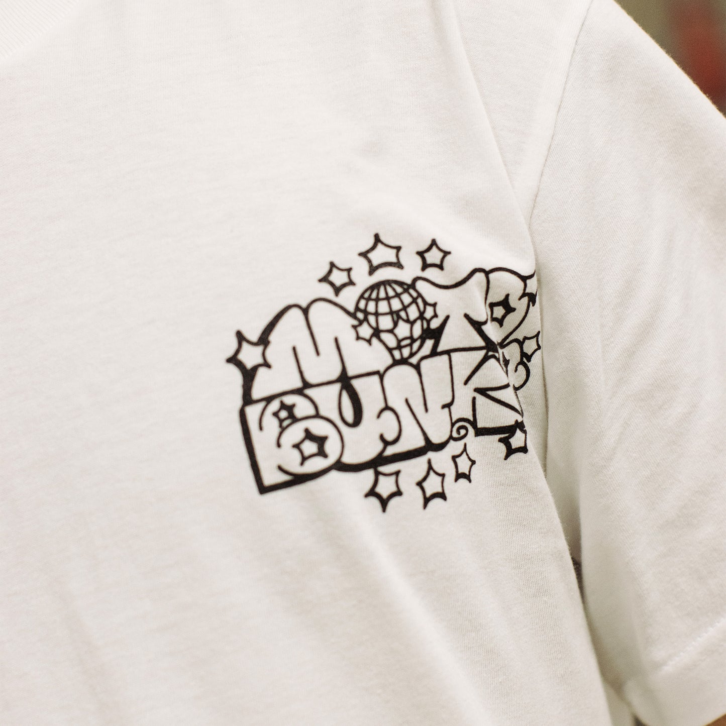 MOTO-BUNKA - Flash T-Shirt/White & Water Transfer Tattoo
