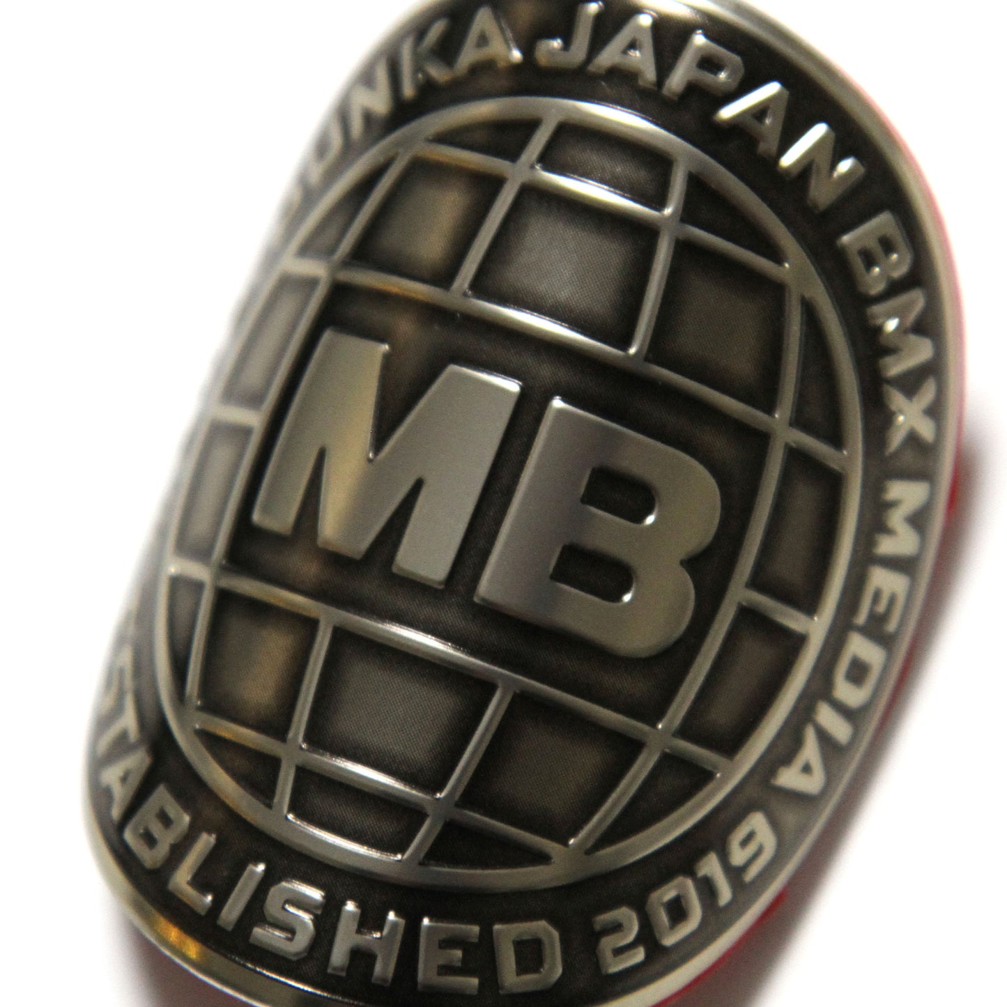 MOTO-BUNKA - Globe Head Badge