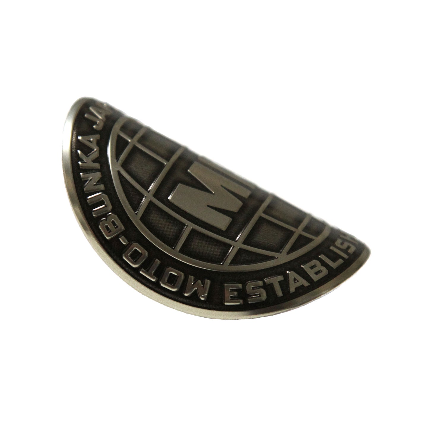 MOTO-BUNKA - Globe Head Badge