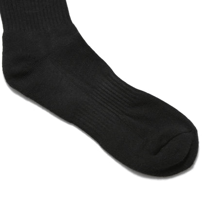 MOTO-BUNKA - Globe Logo Quarter Socks/Black