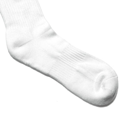 MOTO-BUNKA - Globe Logo Quarter Socks/White