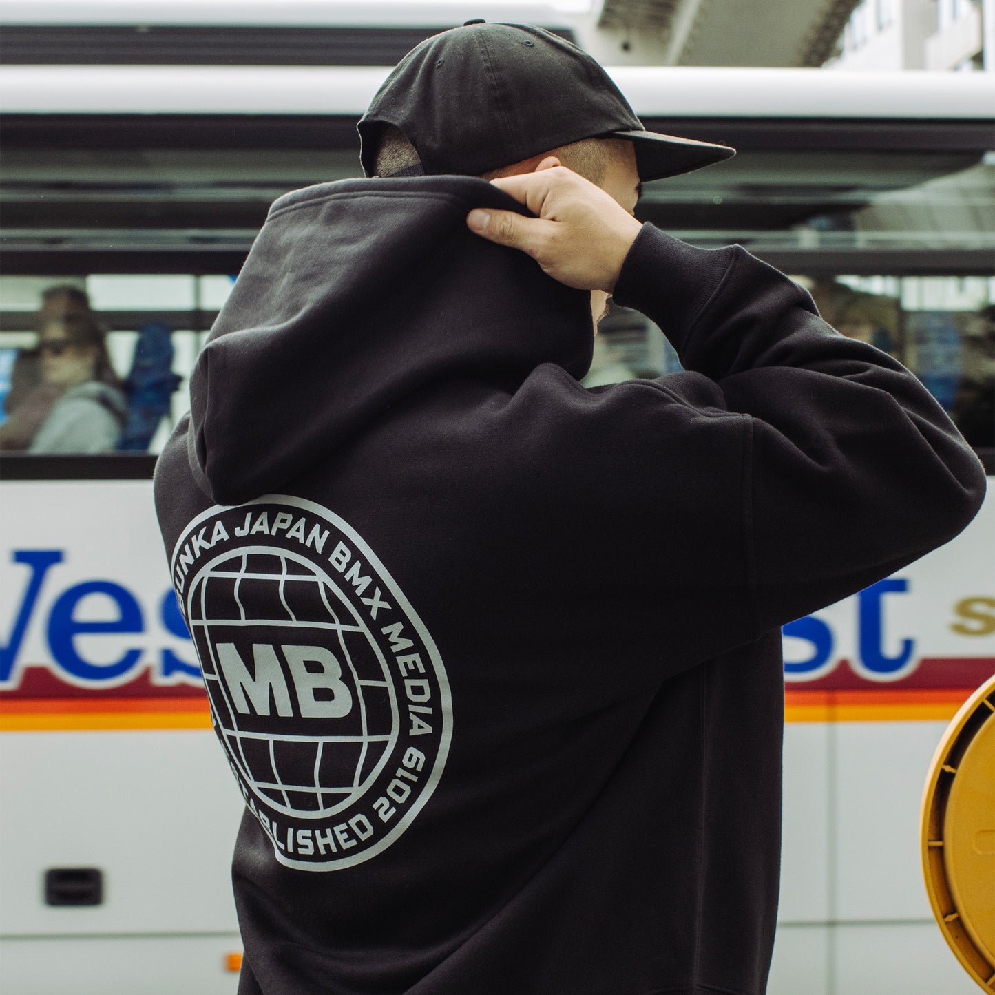 MOTO-BUNKA - JBM Hoodie/Black-Grey