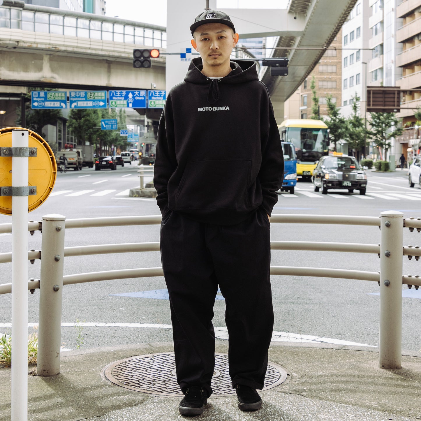 MOTO-BUNKA - JBM Hoodie/Black-Grey