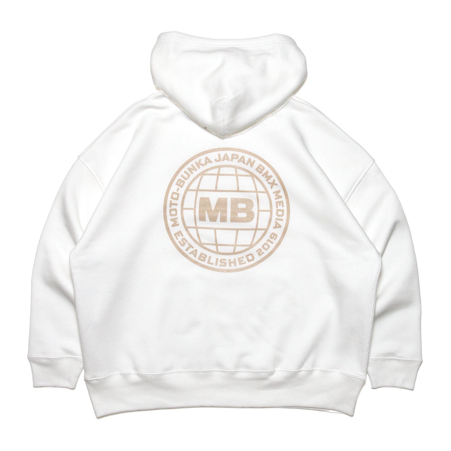 MOTO-BUNKA - JBM Hoodie/White-Cream