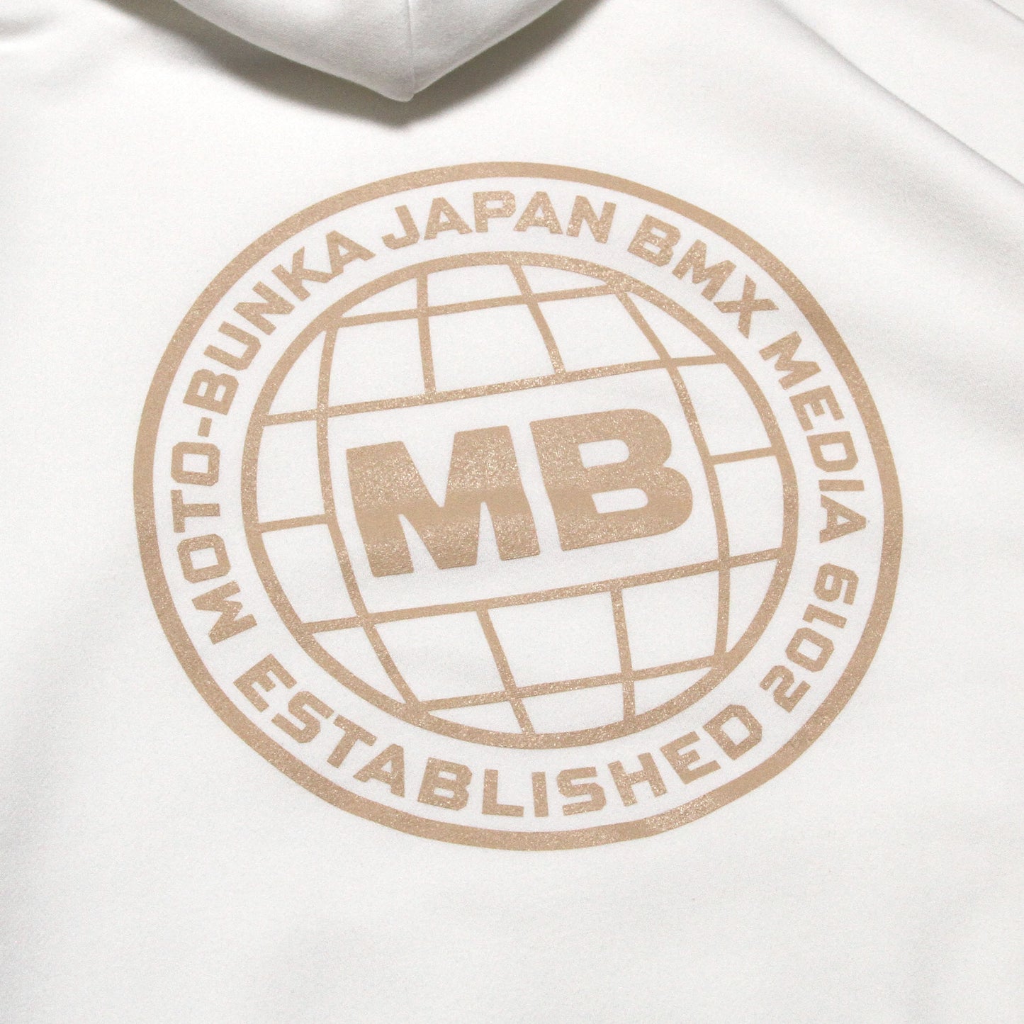 MOTO-BUNKA - JBM Hoodie/White-Cream