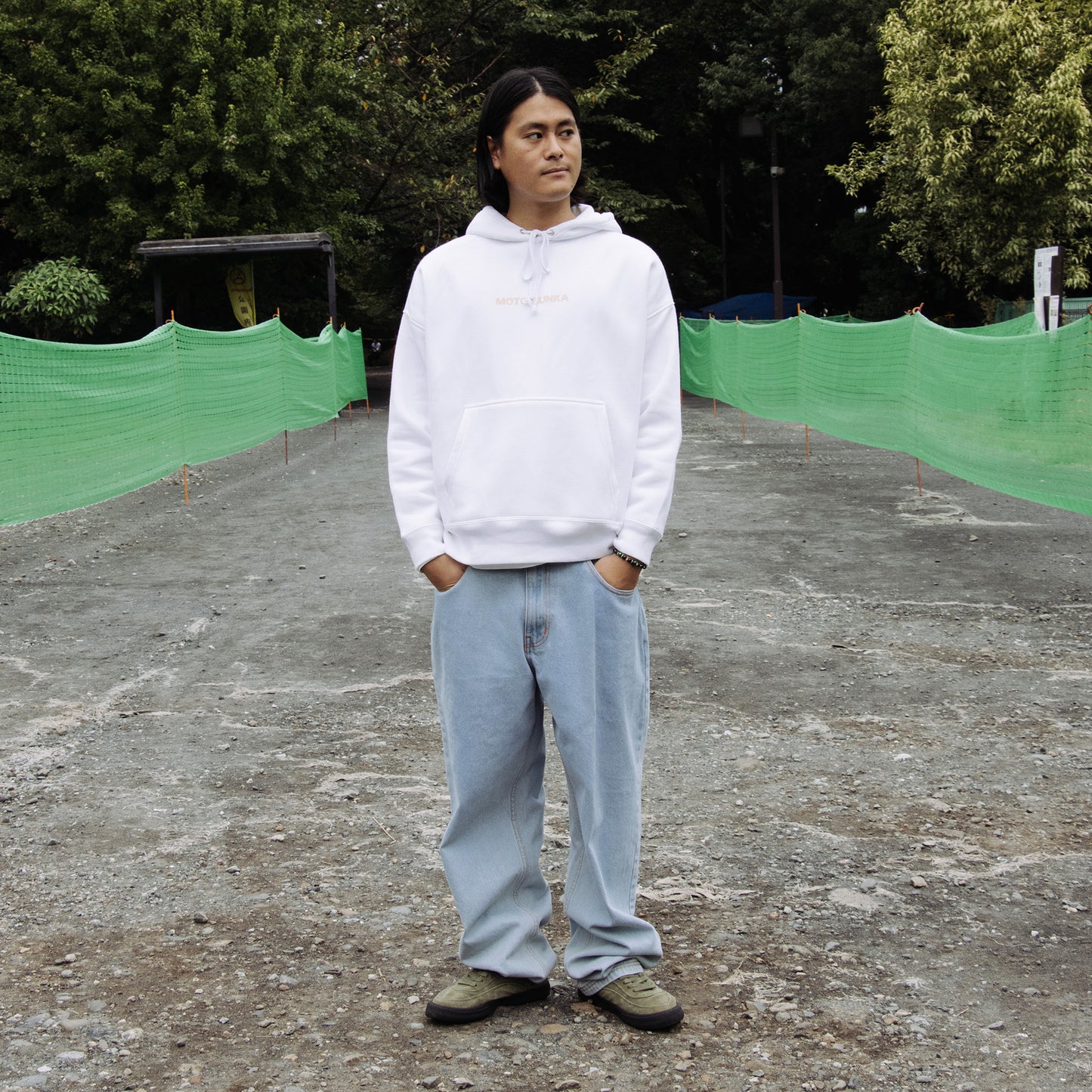 MOTO-BUNKA - JBM Hoodie/White-Cream