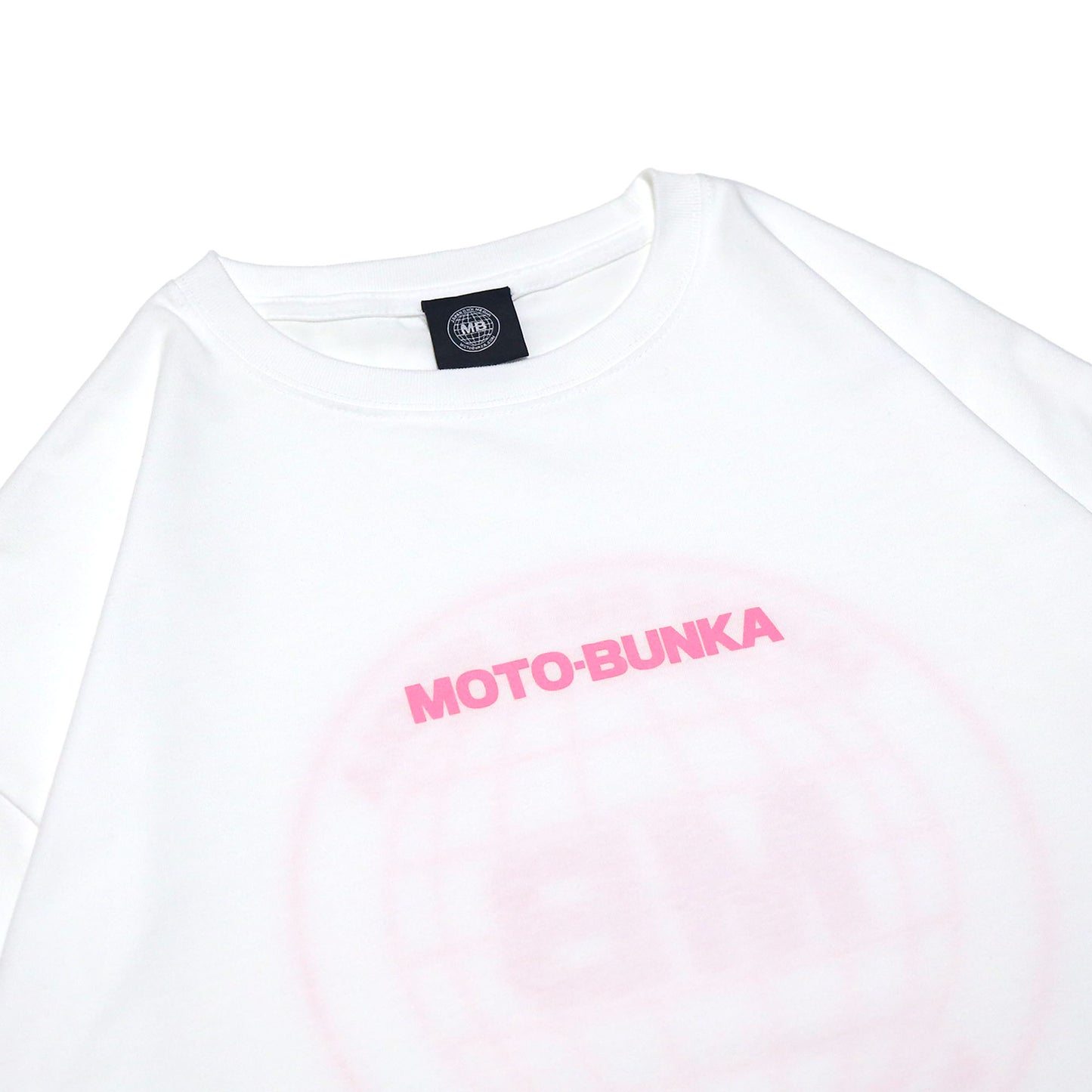 MOTO-BUNKA - JBM 24 T-Shirt/White-Pink