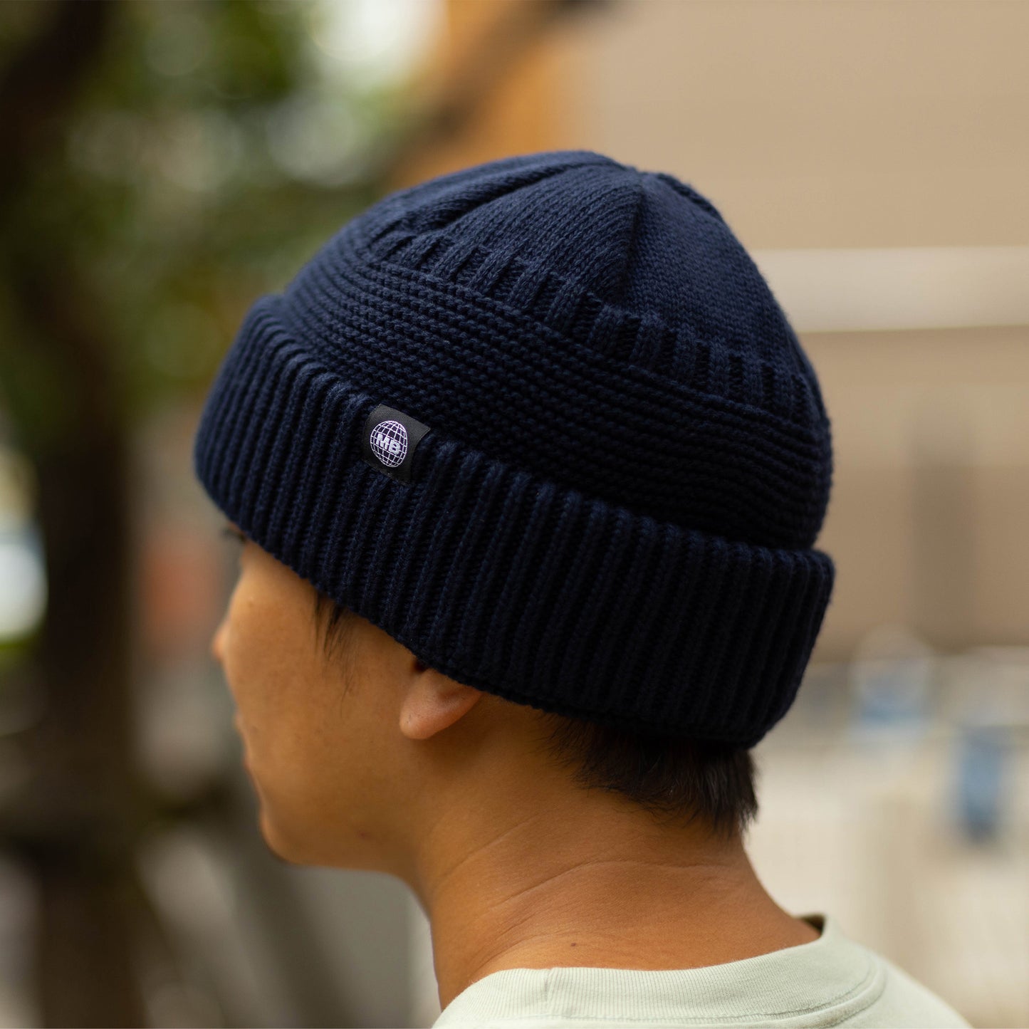 MOTO-BUNKA -  JP Premium Beanie/Navy