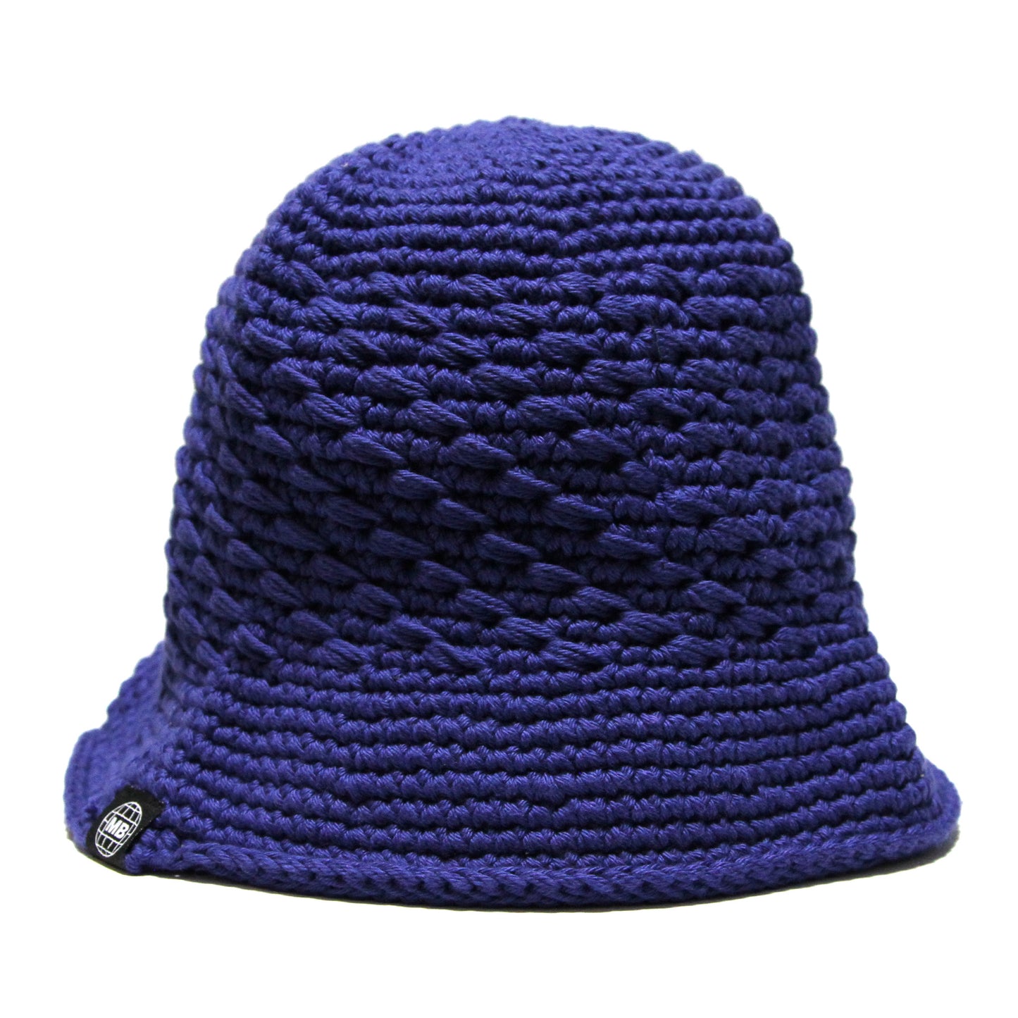 MOTO-BUNKA - Knit Crochet Hat/Blue