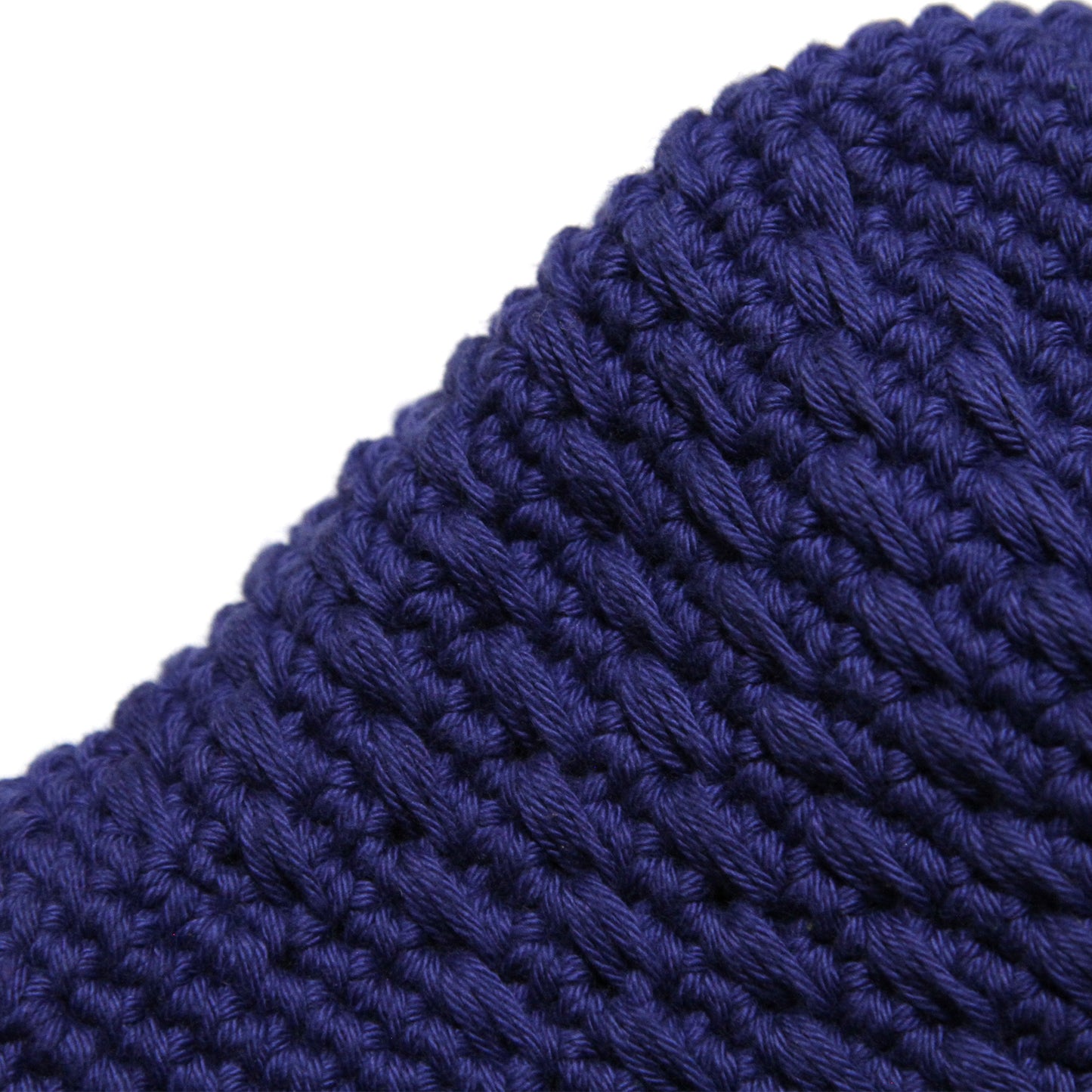 MOTO-BUNKA - Knit Crochet Hat/Blue