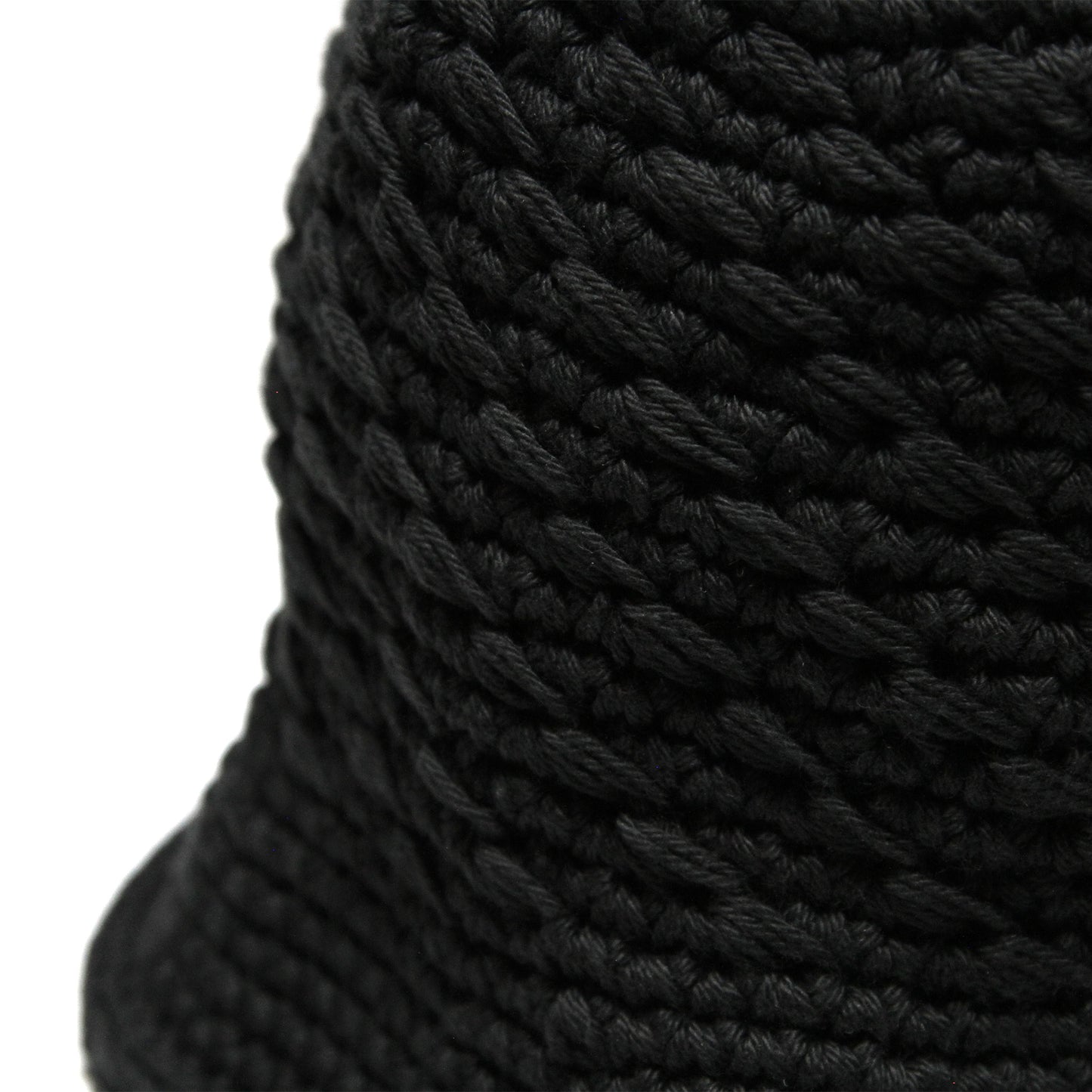 MOTO-BUNKA - Knit Crochet Hat/Black