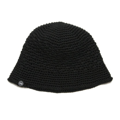 MOTO-BUNKA - Knit Crochet Hat/Black