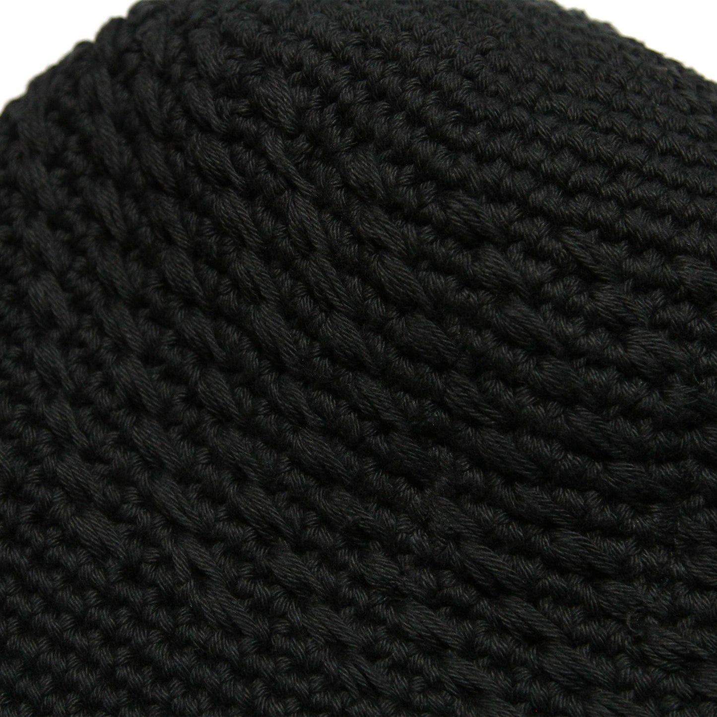 MOTO-BUNKA - Knit Crochet Hat/Black