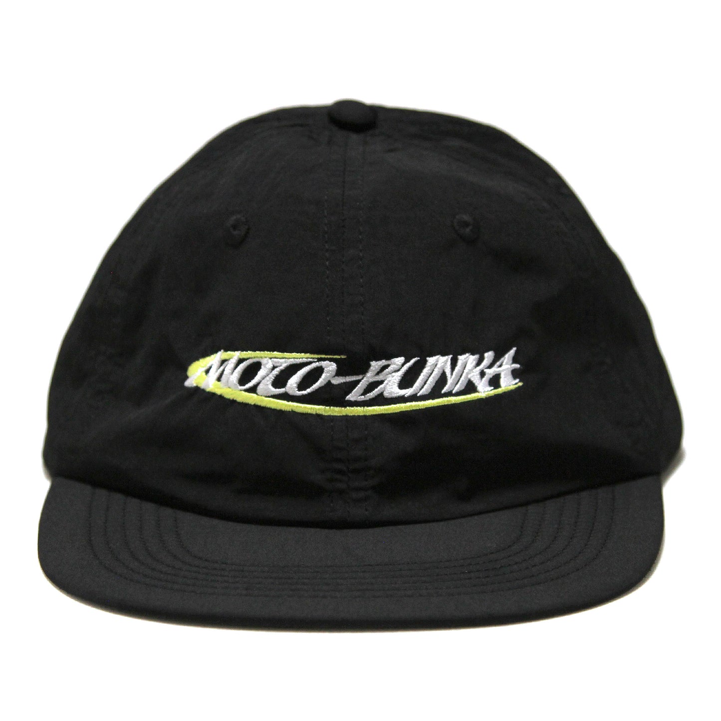 MOTO-BUNKA - Light Nylon 6 Panel Cap/Black